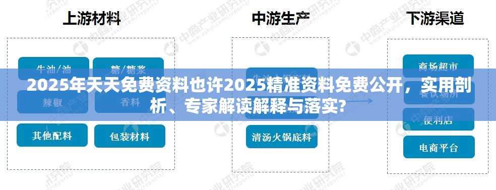2025年天天免费资料也许2025精准资料免费公开，实用剖析、专家解读解释与落实?